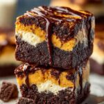Pumpkin Cheesecake Brownies