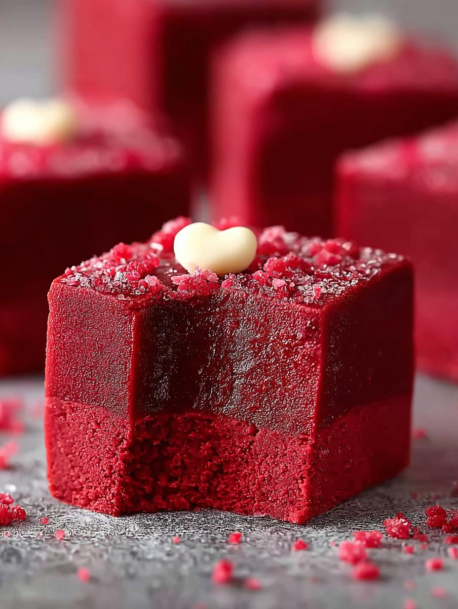 Delicious Red Velvet Fudge Recipe for All Occasions - Red Velvet Fudge - main visual representation