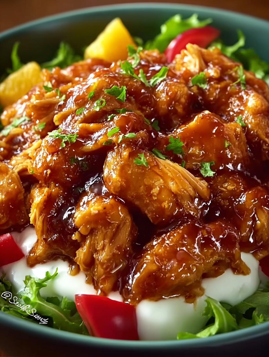 Sweet Hawaiian Crockpot Chicken