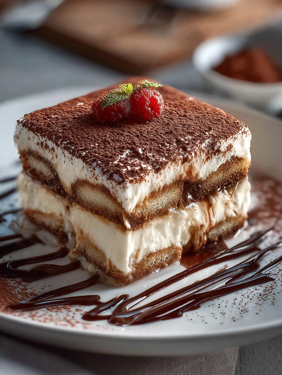 Indulge in 7 Layers of Tiramisu Supreme Delight - Tiramisu Supreme - additional detail