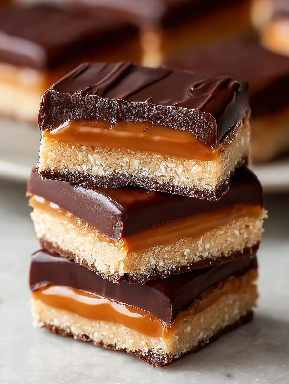 Healthy Homemade Twix Bars: 8 Irresistible Treats - Twix Bars - main visual representation