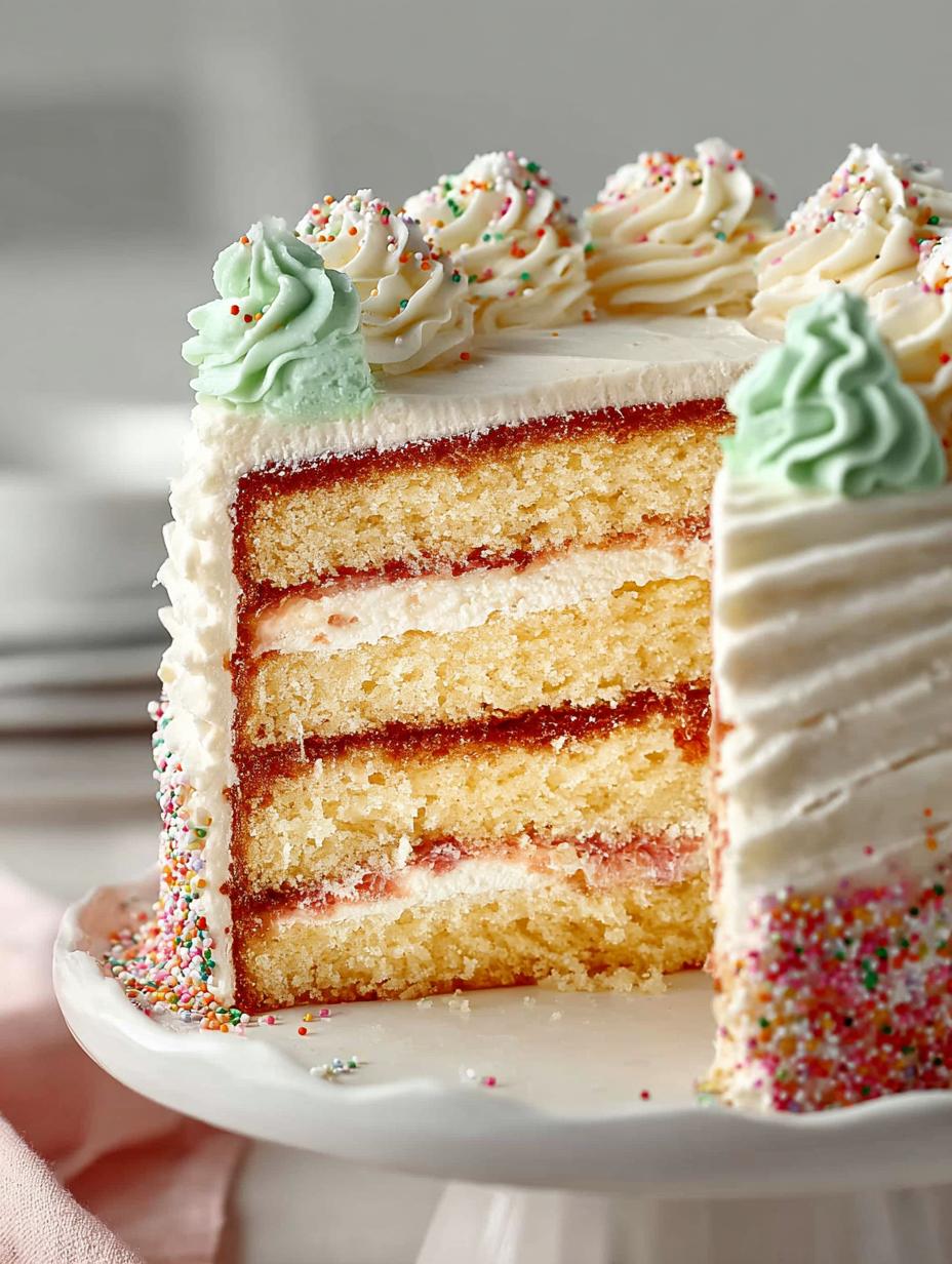 Vanilla Celebration Cake
