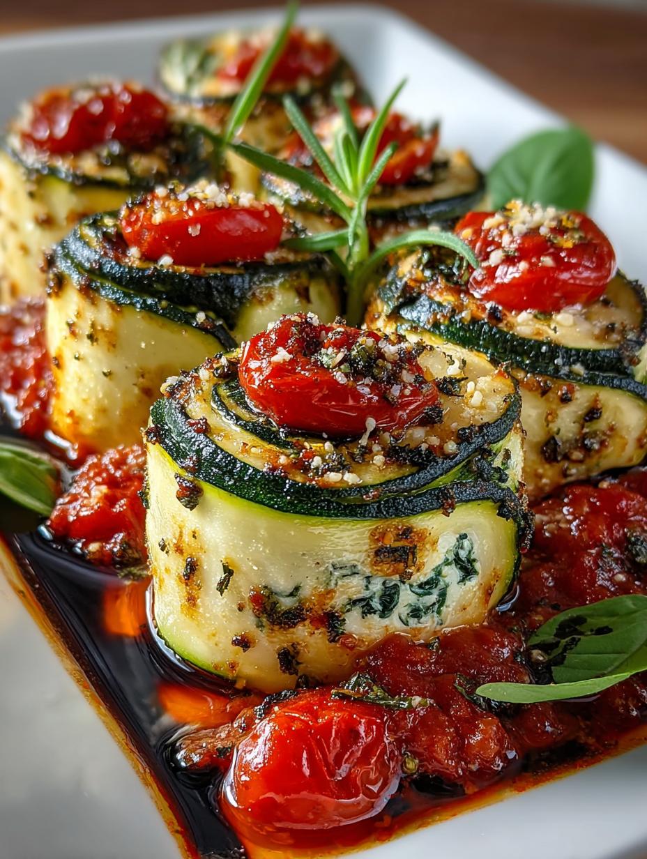 Vegan Zucchini Spinach Rollatini: A Flavorful Delight - Vegan Zucchini Spinach Rollatini - main visual representation