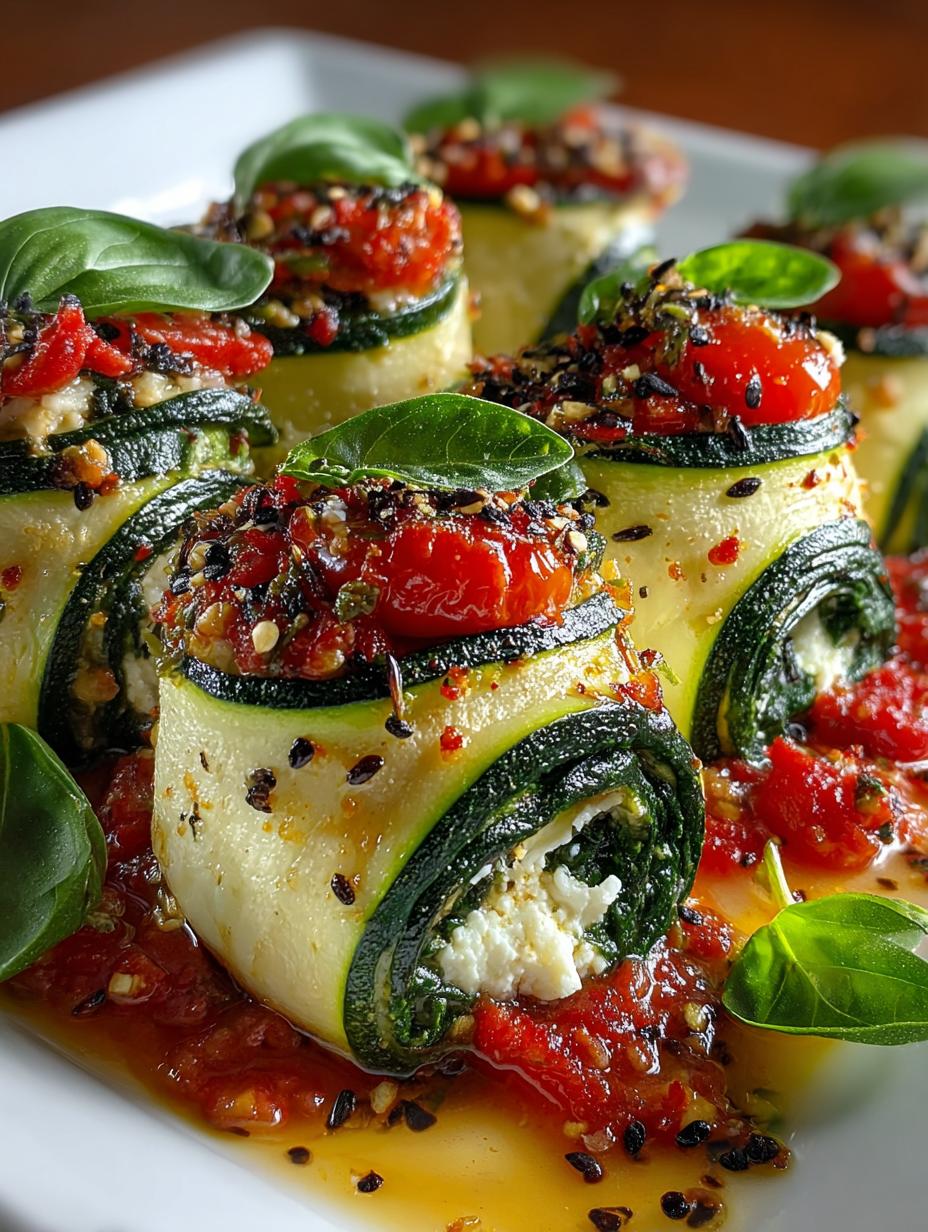 Vegan Zucchini Spinach Rollatini: A Flavorful Delight - Vegan Zucchini Spinach Rollatini - additional detail