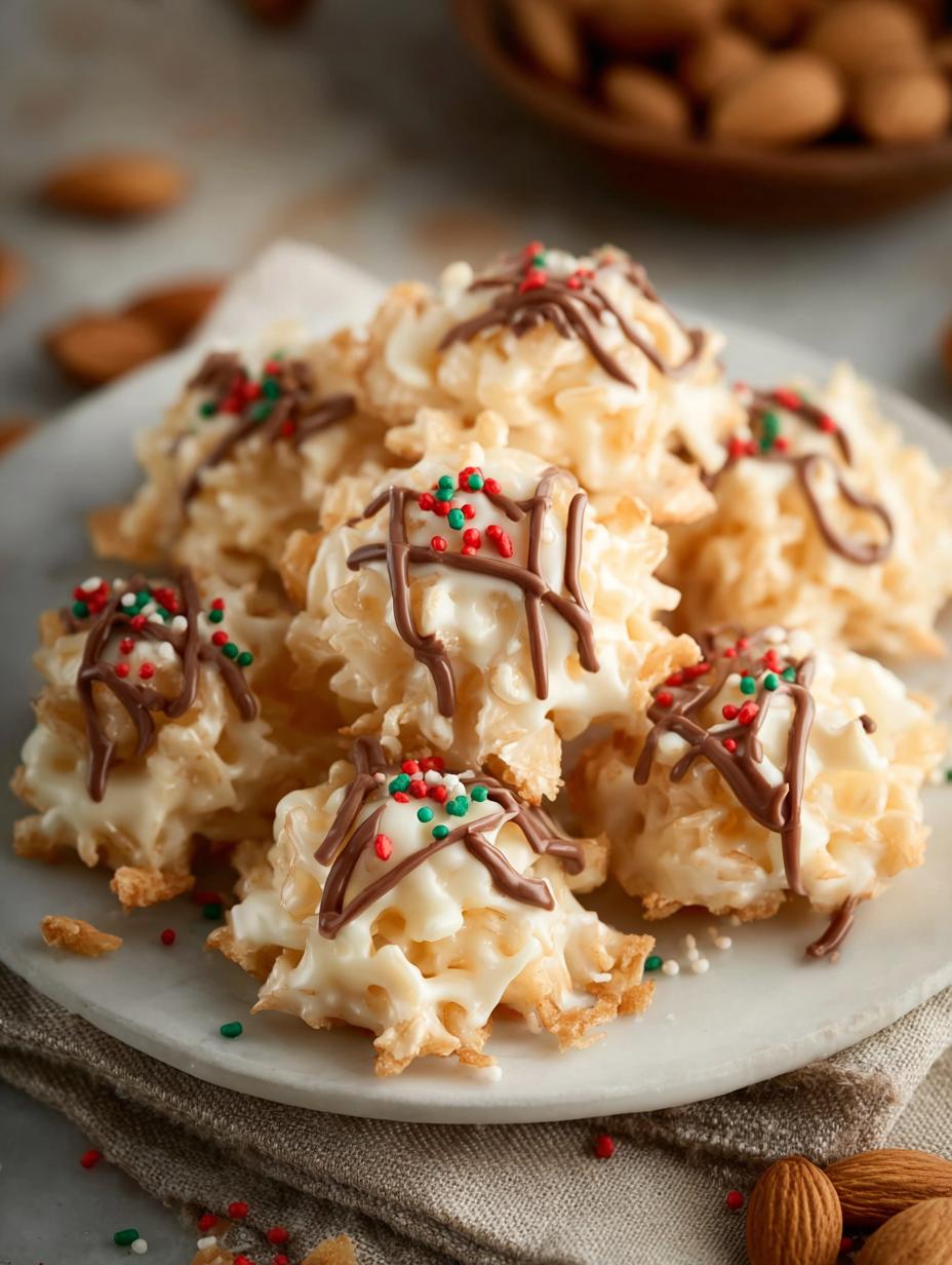 Delicious White Chocolate Haystacks: 5 Easy Recipes - White Chocolate Haystacks - main visual representation