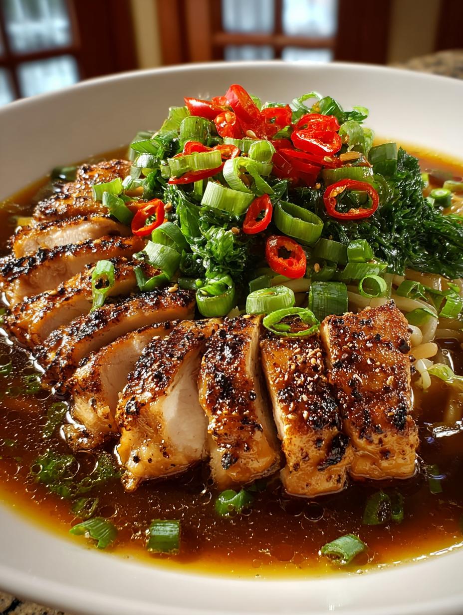 Aromatic Ginger Scallion Chicken