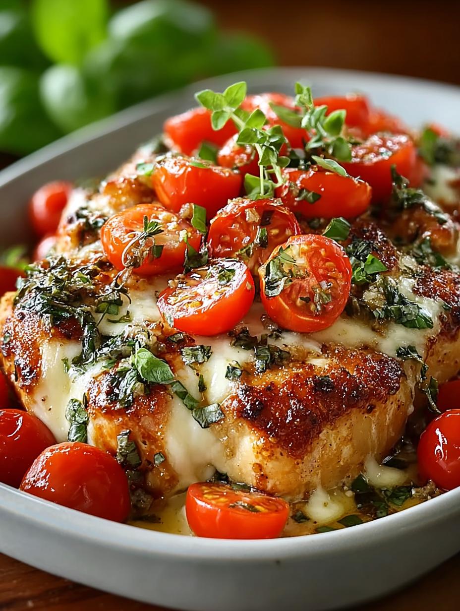 Bruschetta Chicken Bake: 7 Simple Steps to Deliciousness - Bruschetta Chicken Bake - main visual representation