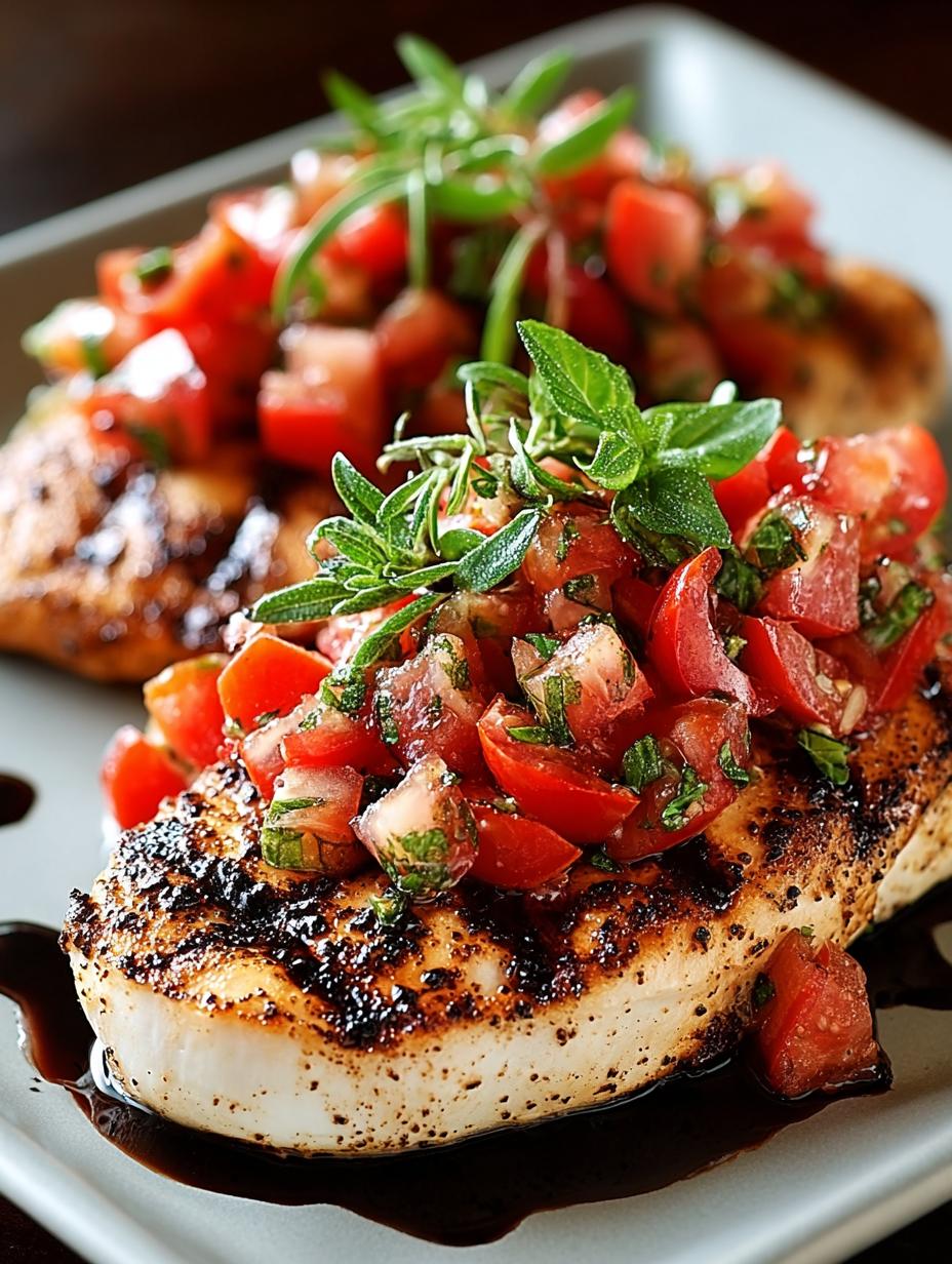 Bruschetta Grilled Chicken