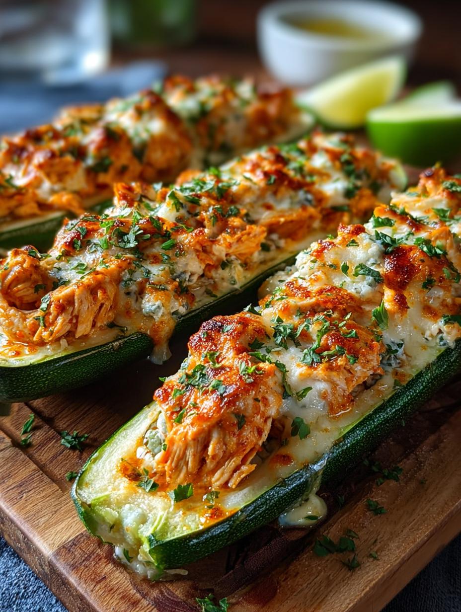 Buffalo Chicken Zucchini Boats: 5 Reasons to Love Them - Buffalo Chicken Zucchini Boats - main visual representation