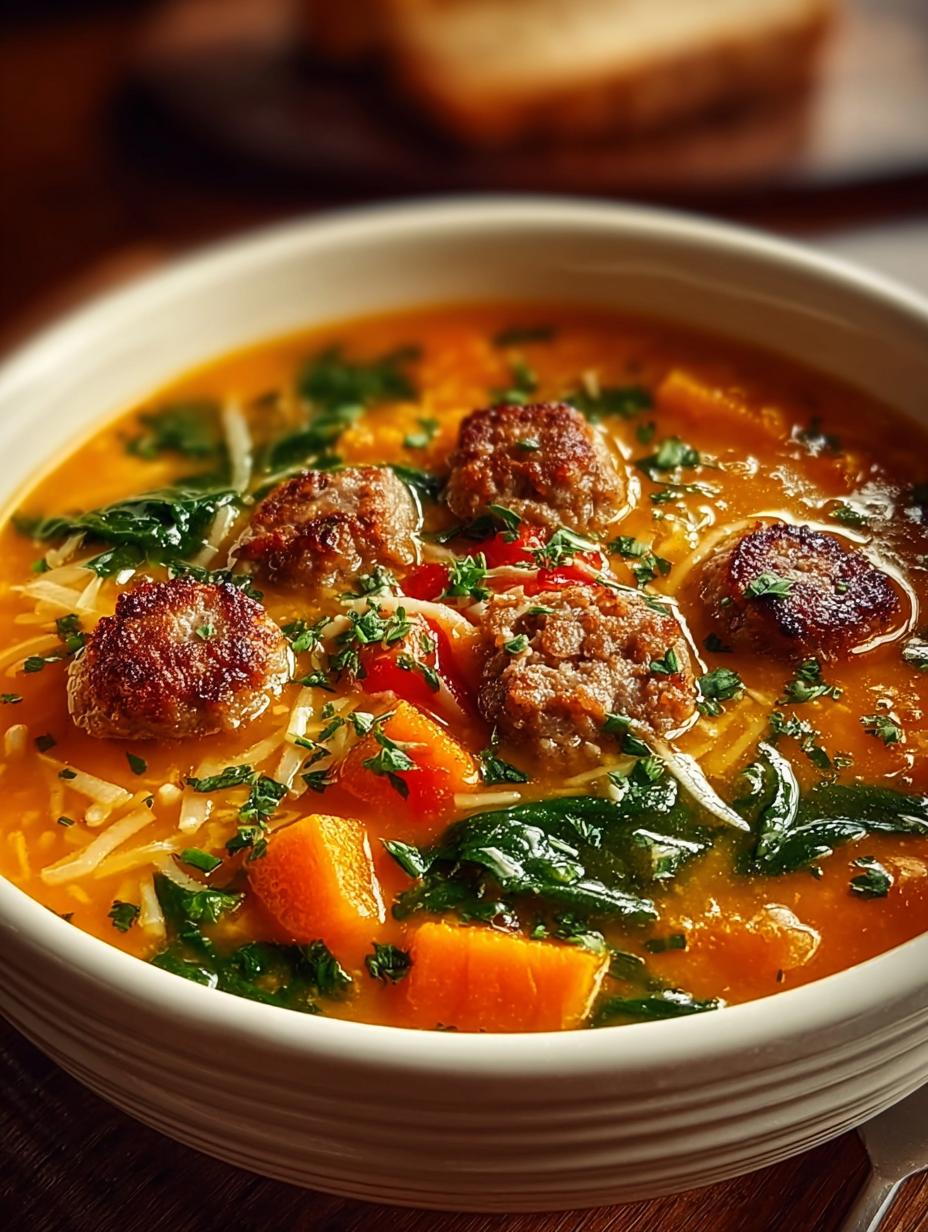 Butternut Squash Sausage Soup: 5 Comforting Steps 4 Butternut Squash Sausage Soup: 5 Comforting Steps - Butternut Squash Sausage Soup - main visual representation