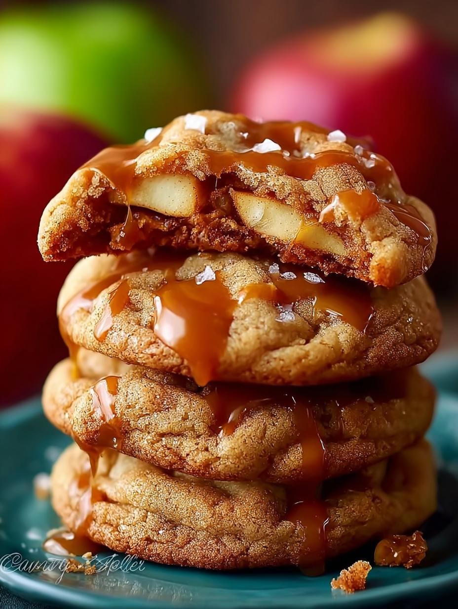 Delicious Caramel Apple Cookies You Must Try - Caramel Apple Cookies - additional detail