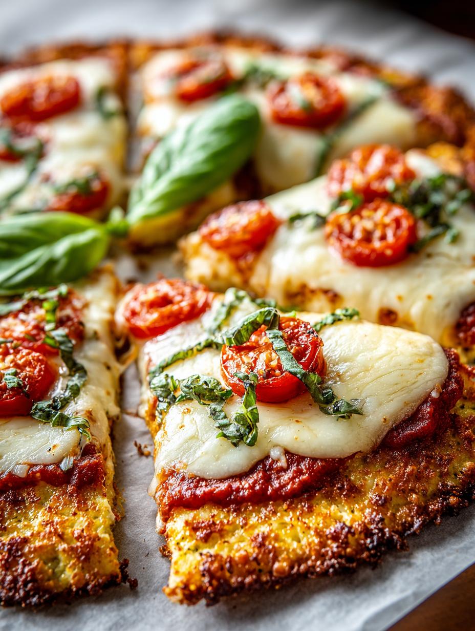 Cauliflower Pizza Crust Healthier
