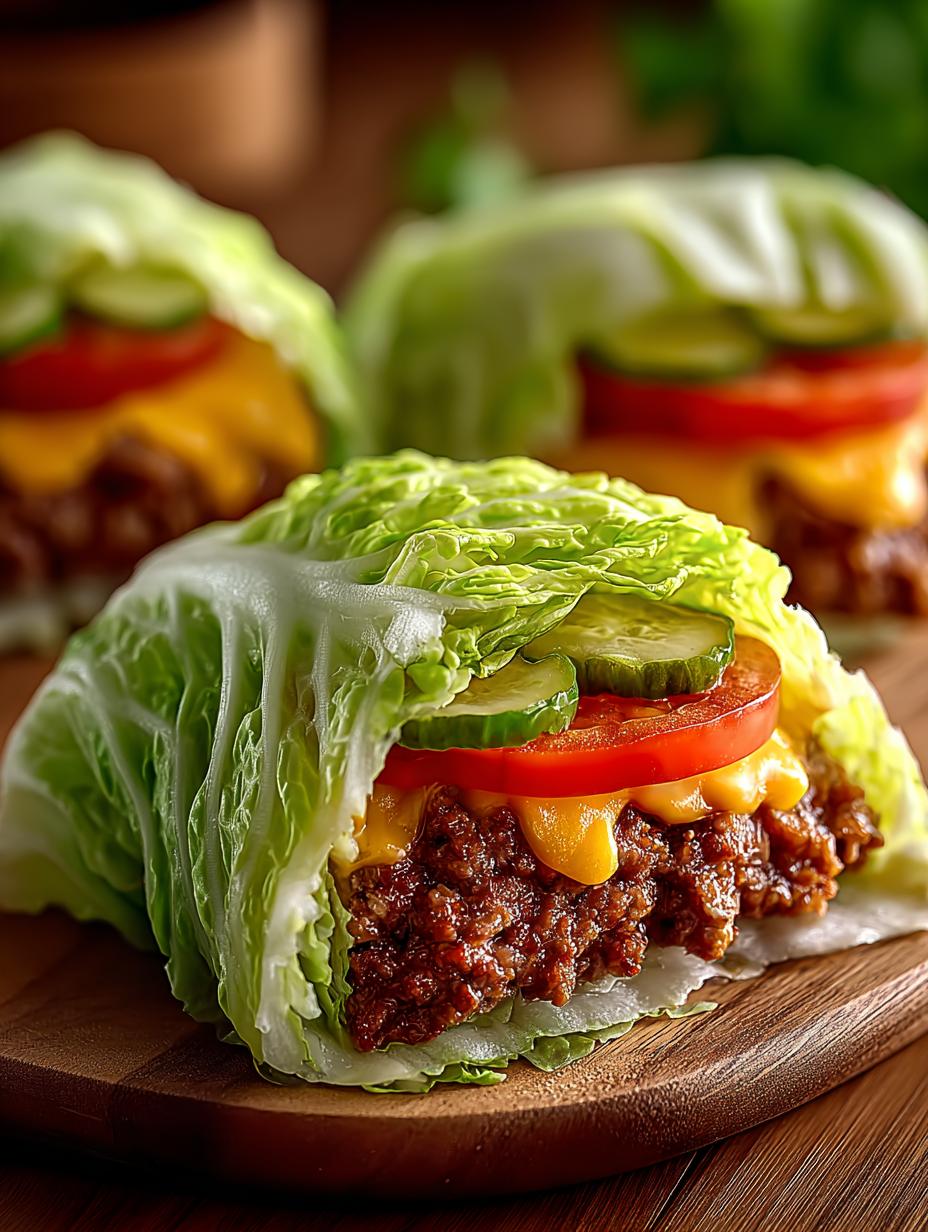 Cheeseburger Cabbage Wraps Low: A Flavorful Delight - Cheeseburger Cabbage Wraps Low - additional detail