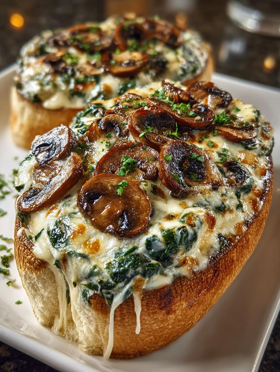 Cheesy Spinach Artichoke Mushroom Delight for Every Occasion 5 Cheesy Spinach Artichoke Mushroom Delight for Every Occasion - Cheesy Spinach Artichoke Mushroom - additional detail