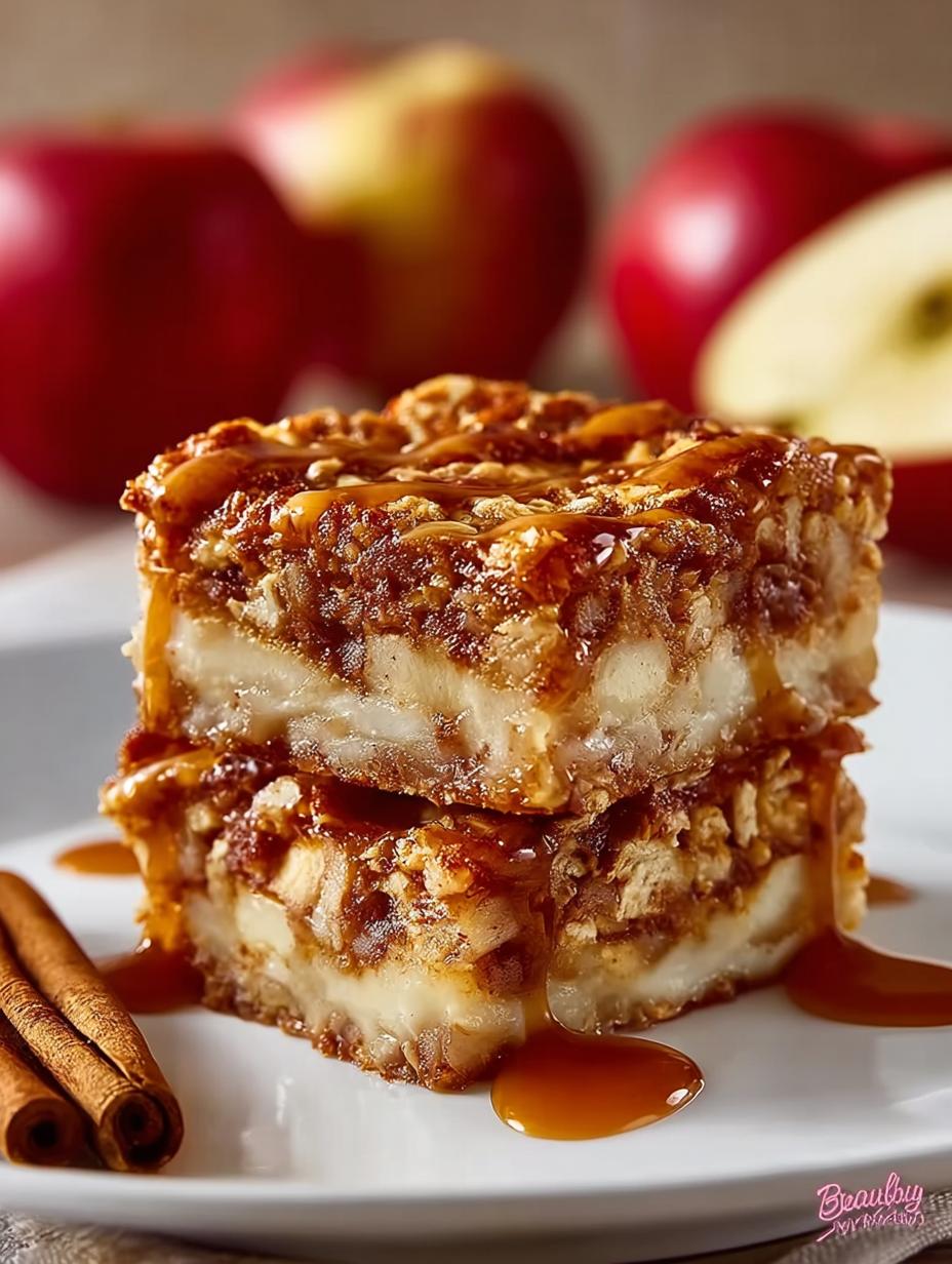 Chewy Apple Cinnamon Breakfast Bars for Cozy Mornings - Chewy Apple Cinnamon Breakfast - main visual representation