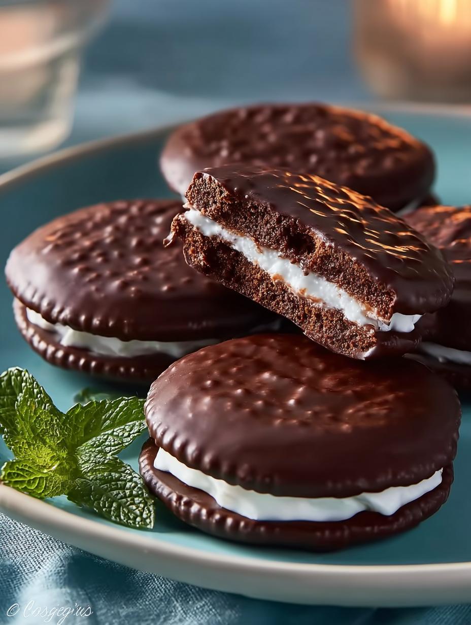 Copycat Thin Mints: 7 Irresistible Homemade Mint Cookies - Copycat Thin Mints - main visual representation
