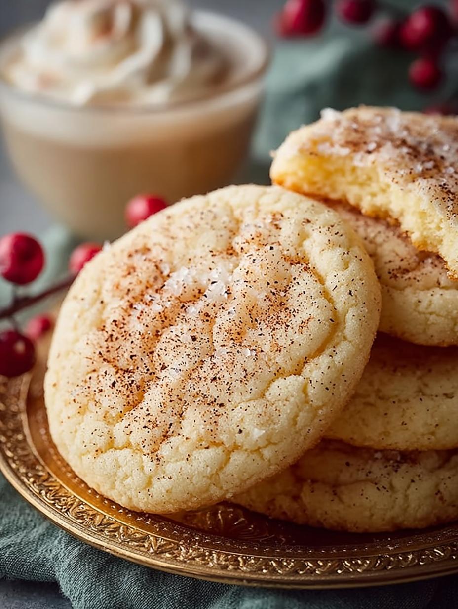 Cozy Eggnog Sugar Cookies: 24 Delightful Bites - Cozy Eggnog Sugar Cookies - main visual representation