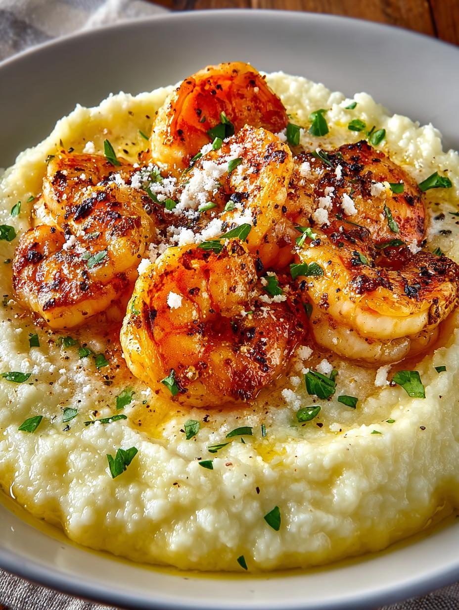 Creamy Garlic Shrimp Mashed: 5-Star Comfort Food Delight - Creamy Garlic Shrimp Mashed - main visual representation