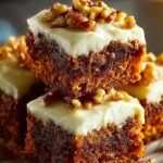 Decadent Carrot Cake Bars