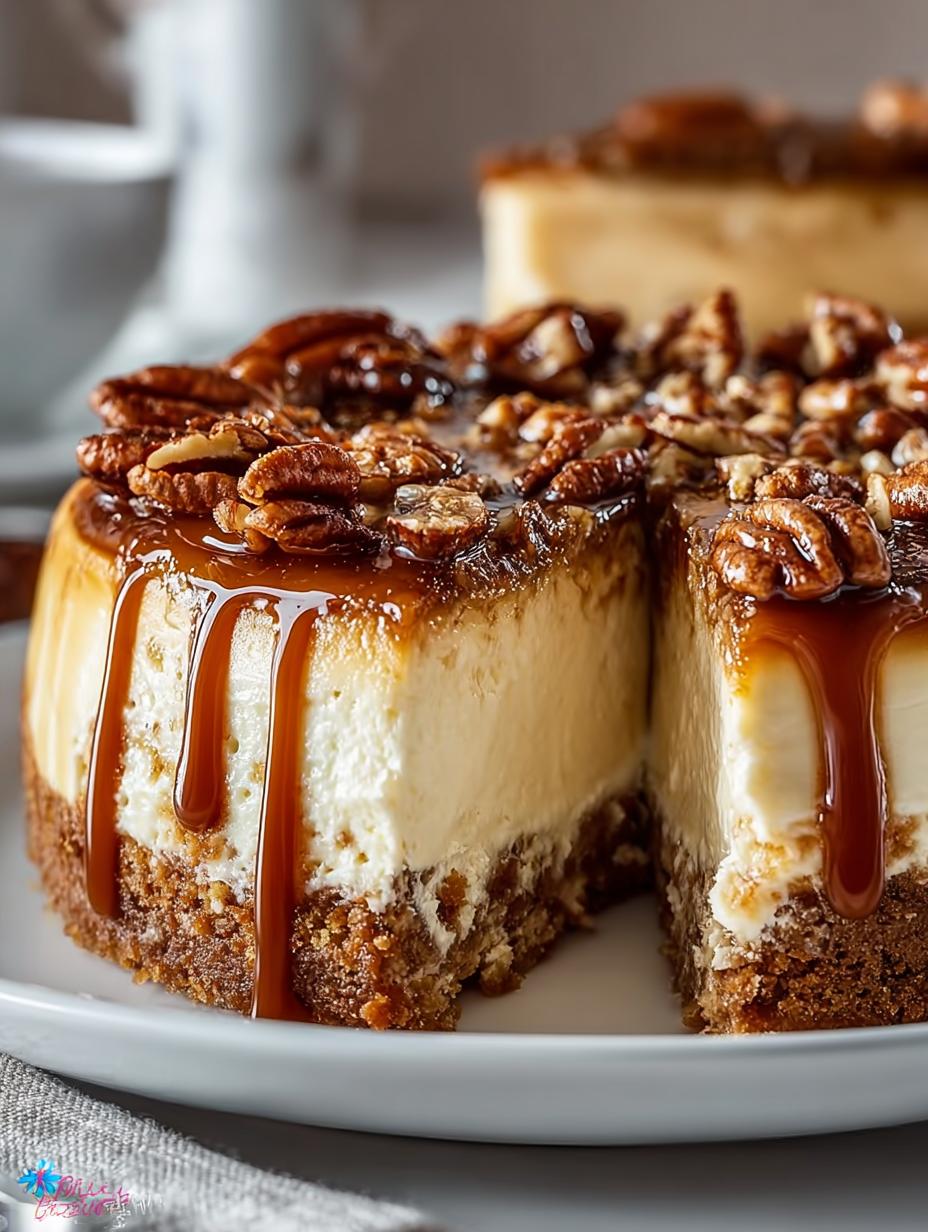 Decadent Pecan Pie Cheesecake