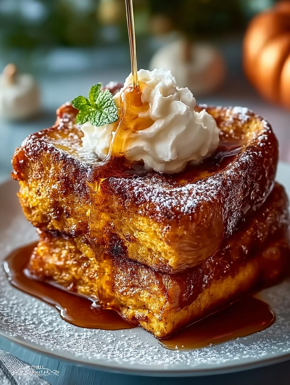 Delicious Fall Pumpkin French Toast Recipe for Cozy Mornings - Fall Pumpkin French Toast - main visual representation