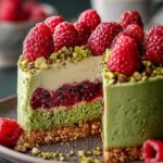 Heavenly Keto Pistachio Raspberry