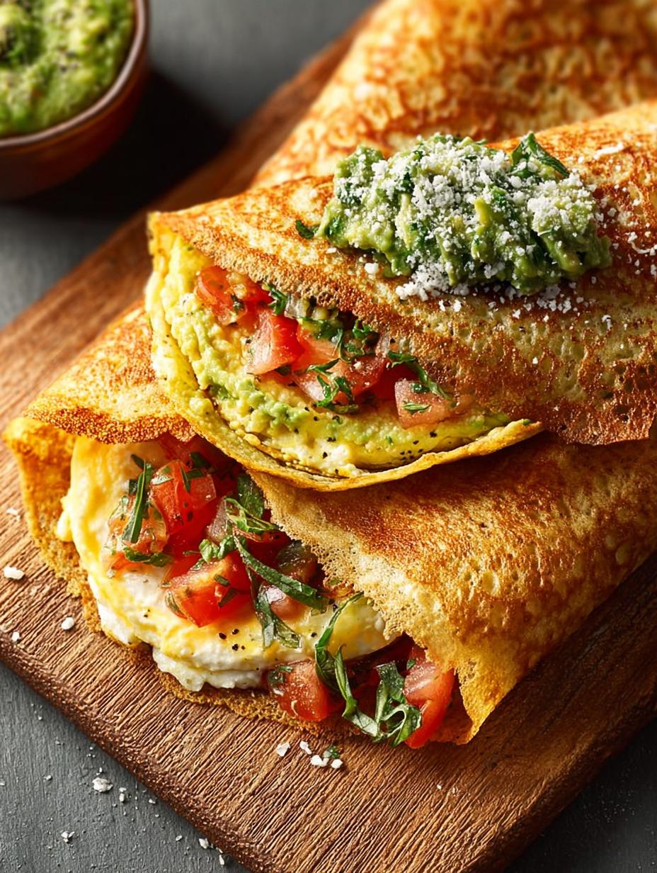 Keto Avocado Egg Crepes: 5 Healthy Breakfast Ideas - Keto Avocado Egg Crepes - main visual representation