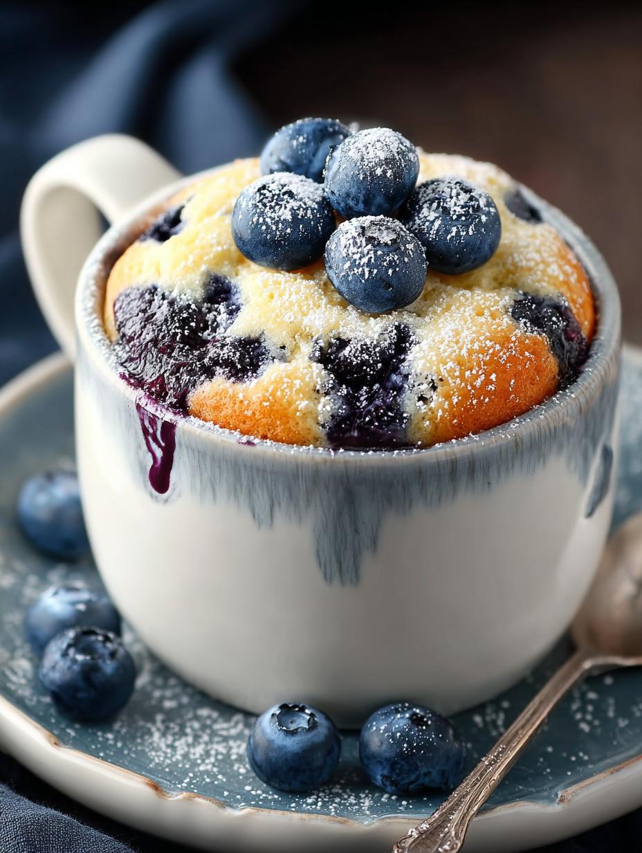 Keto Blueberry Muffin Mug: A Delicious 1-Minute Treat 4 Keto Blueberry Muffin Mug: A Delicious 1-Minute Treat - Keto Blueberry Muffin Mug - main visual representation