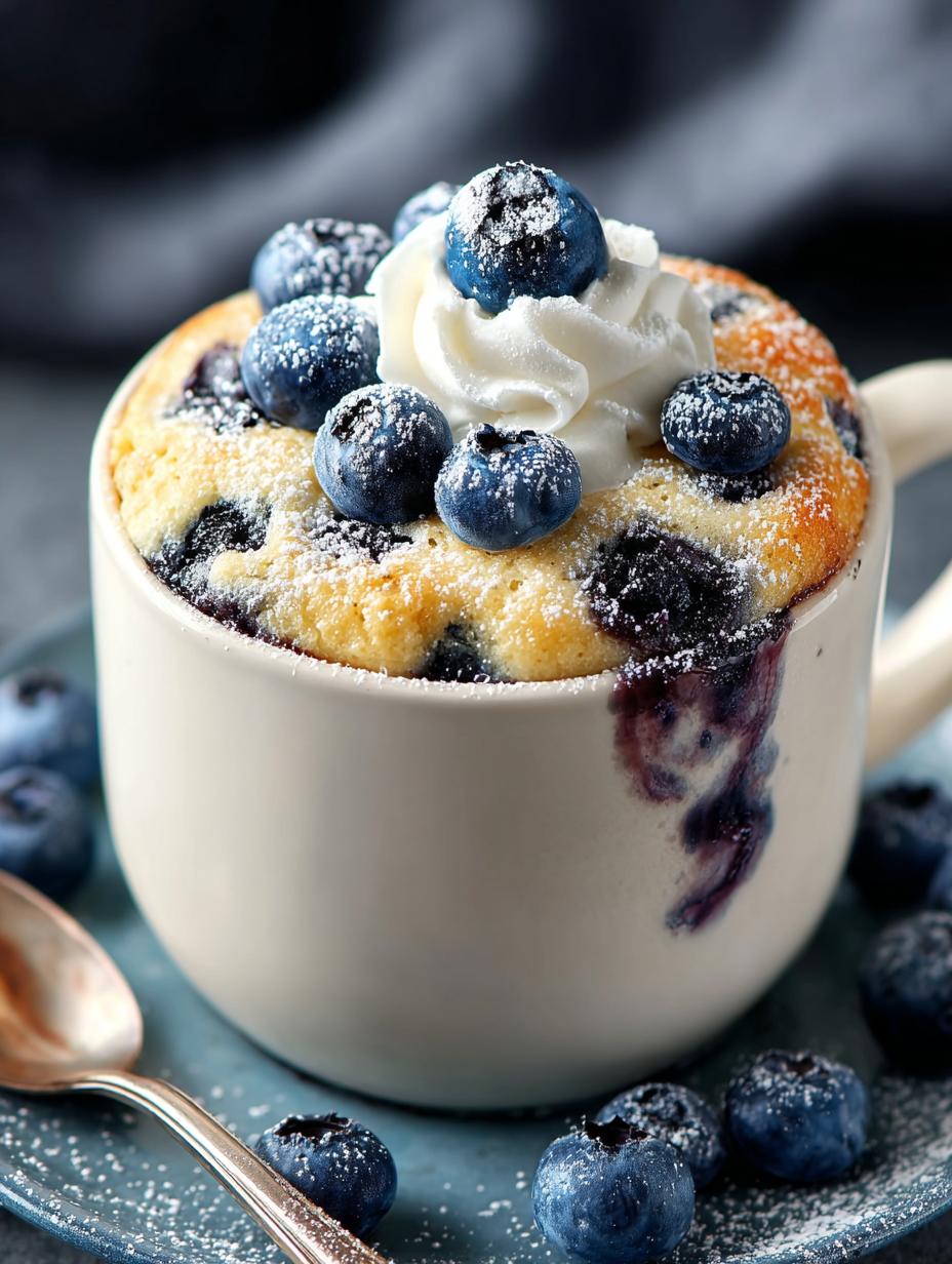 Keto Blueberry Muffin Mug: A Delicious 1-Minute Treat 5 Keto Blueberry Muffin Mug: A Delicious 1-Minute Treat - Keto Blueberry Muffin Mug - additional detail