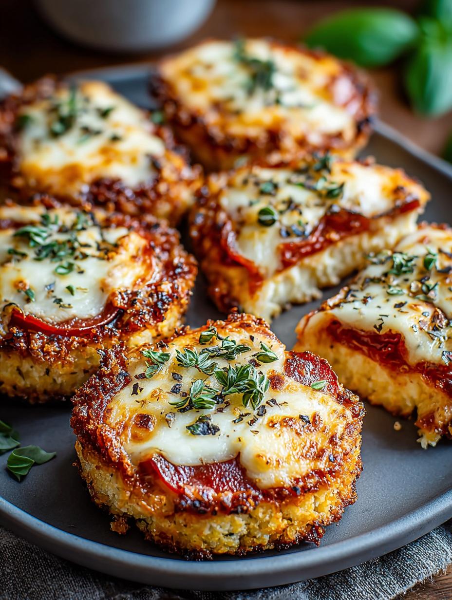 Keto Cauliflower Pizza Bites: Indulge in 10 Guilt-Free Treats - Keto Cauliflower Pizza Bites - main visual representation