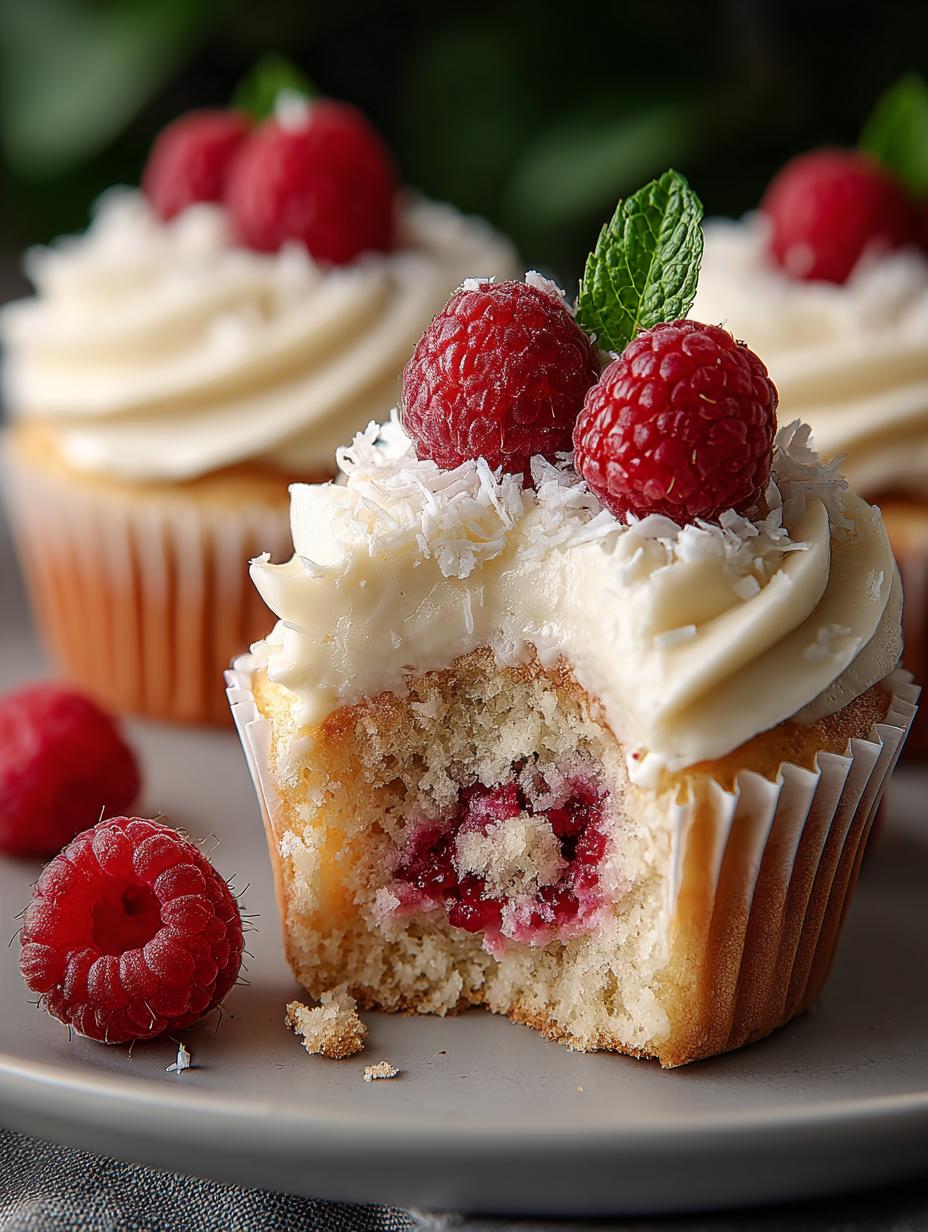 Keto Coconut Raspberry Cupcakes: 12 Irresistible Treats - Keto Coconut Raspberry Cupcakes - additional detail