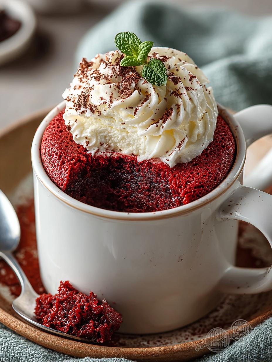 Keto Red Velvet Mug: 6-Minute Delightful Treat 5 Keto Red Velvet Mug: 6-Minute Delightful Treat - Keto Red Velvet Mug - additional detail