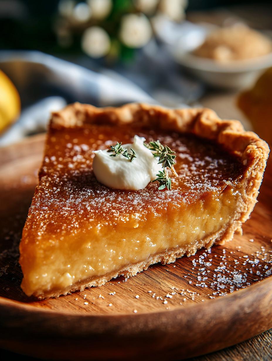 Keto Salted Honey Pie: 5 Reasons to Love This Dessert - Keto Salted Honey Pie - main visual representation