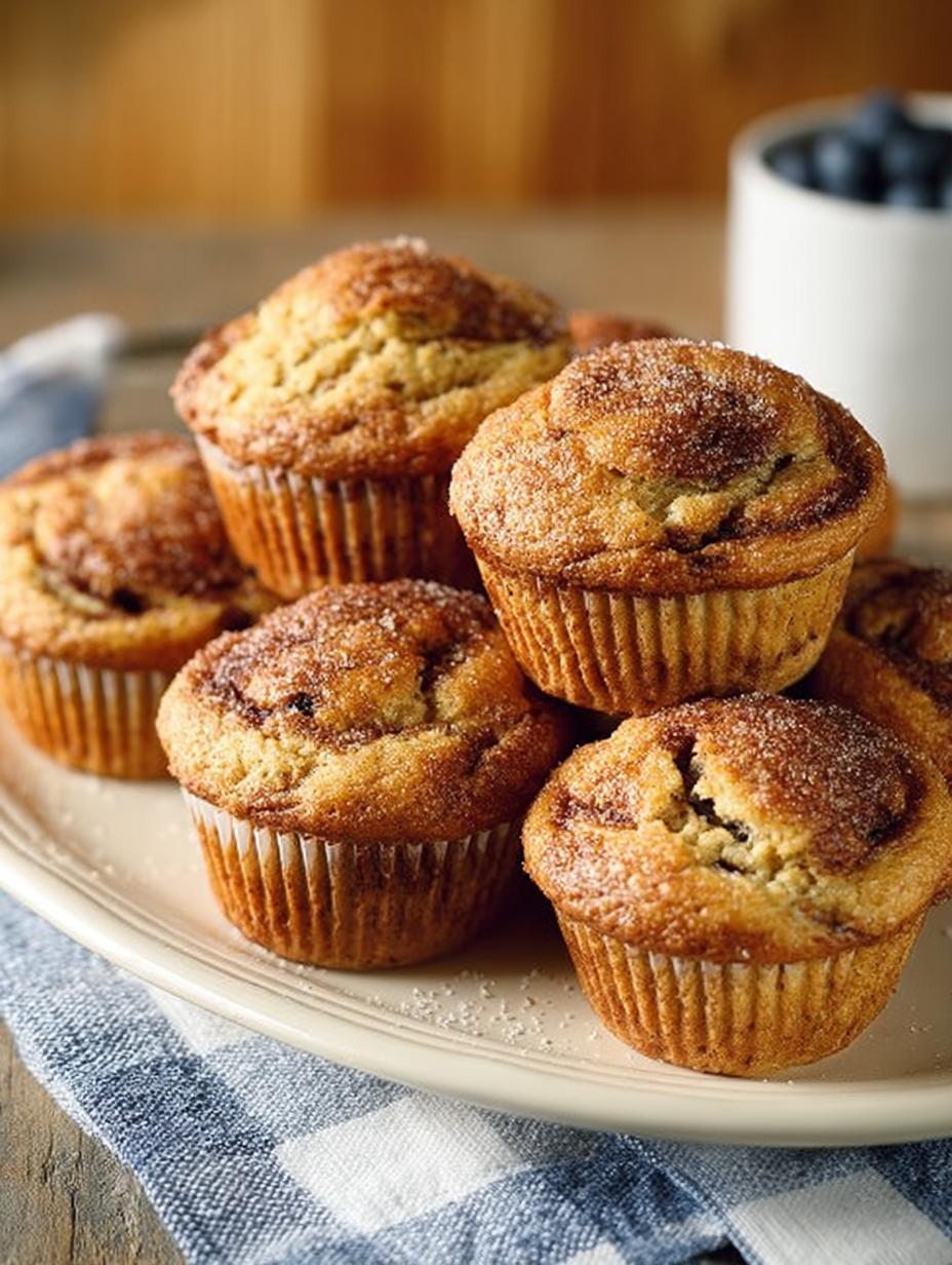 Keto Swirly Cinnamon Muffins