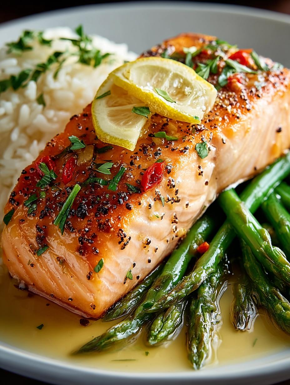 Lemon Brown Butter Salmon: 5 Steps to Deliciousness - Lemon Brown Butter Salmon - additional detail