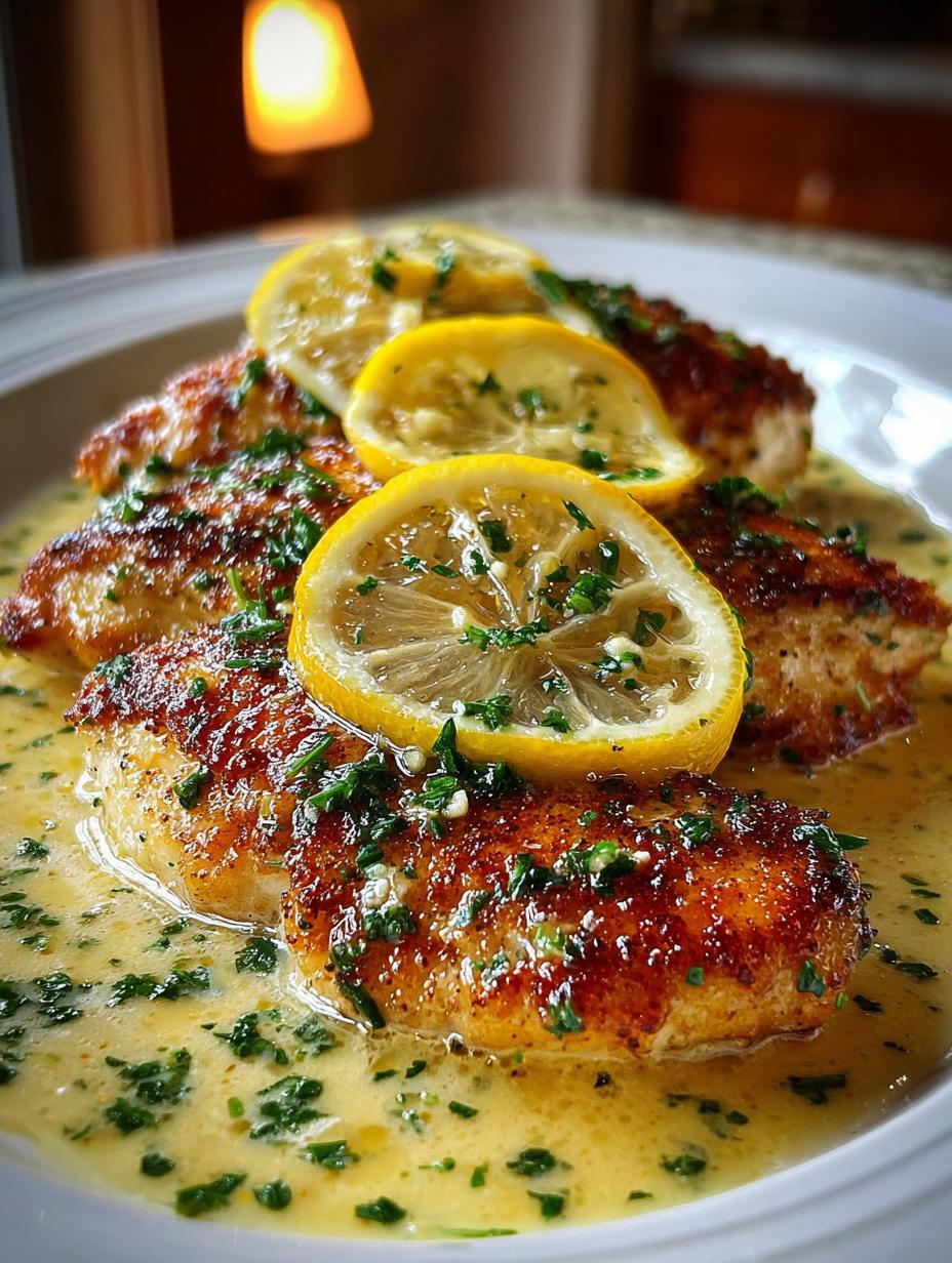 Lemon Butter Chicken Francese