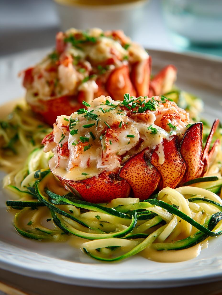 Lobster Thermidor Zoodle Boats: 7 Irresistible Variations 4 Lobster Thermidor Zoodle Boats: 7 Irresistible Variations - Lobster Thermidor Zoodle Boats - main visual representation