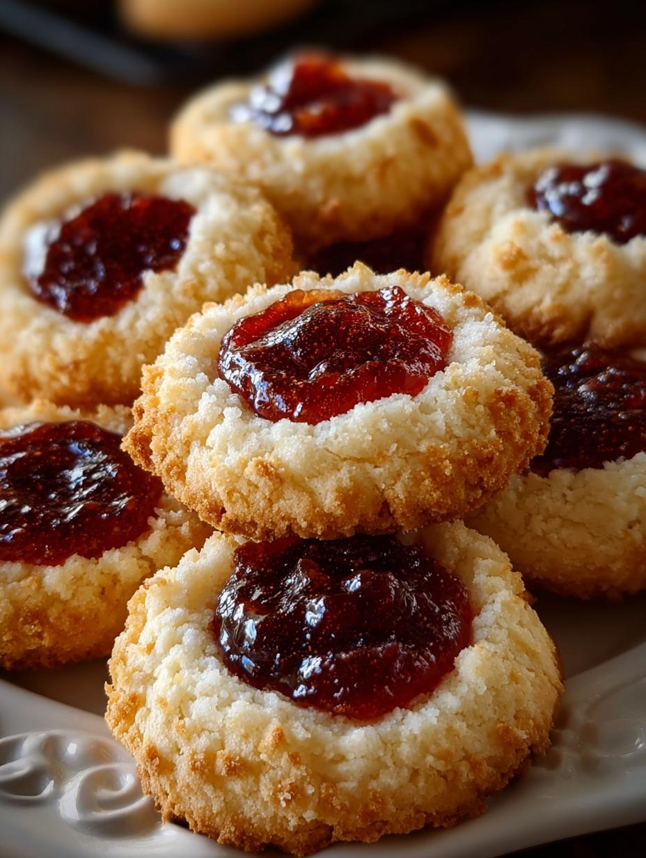 Mouthwatering Cheesecake Thumbprint Cookies