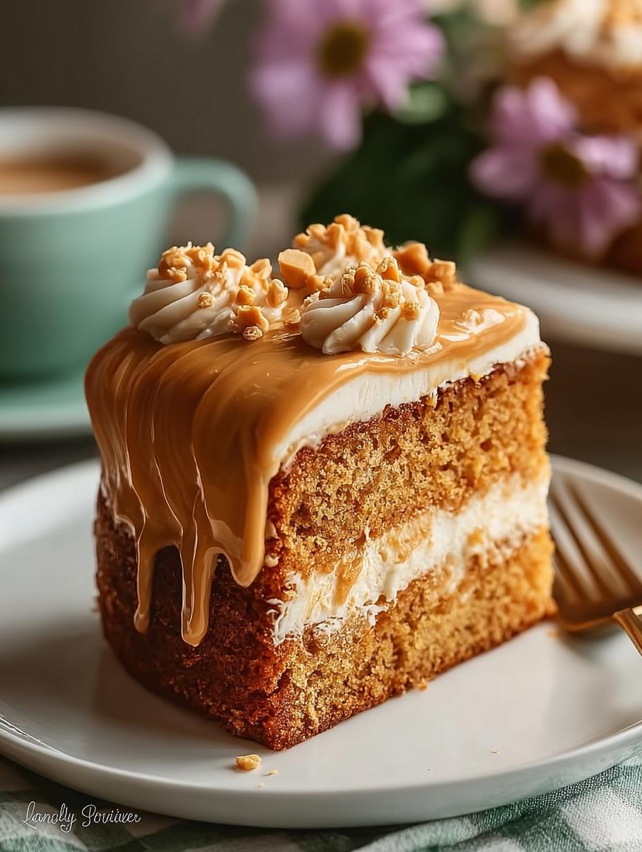 Peanut Butter Cake with Irresistible Peanut Butter Frosting 4 Peanut Butter Cake with Irresistible Peanut Butter Frosting - Peanut Butter Cake with - main visual representation
