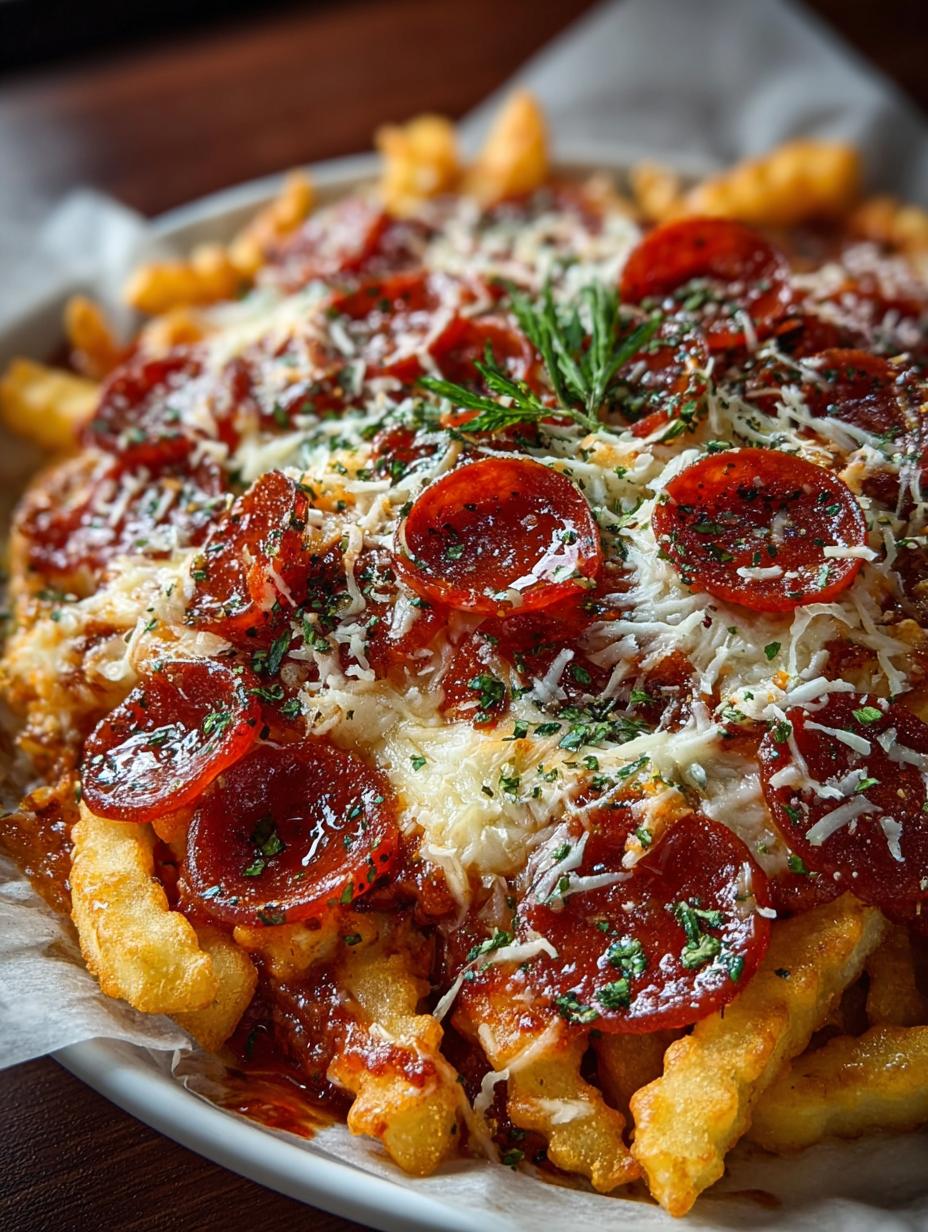 Delicious Pepperoni Pizza Fries Comfort for Everyone - Pepperoni Pizza Fries Comfort - additional detail