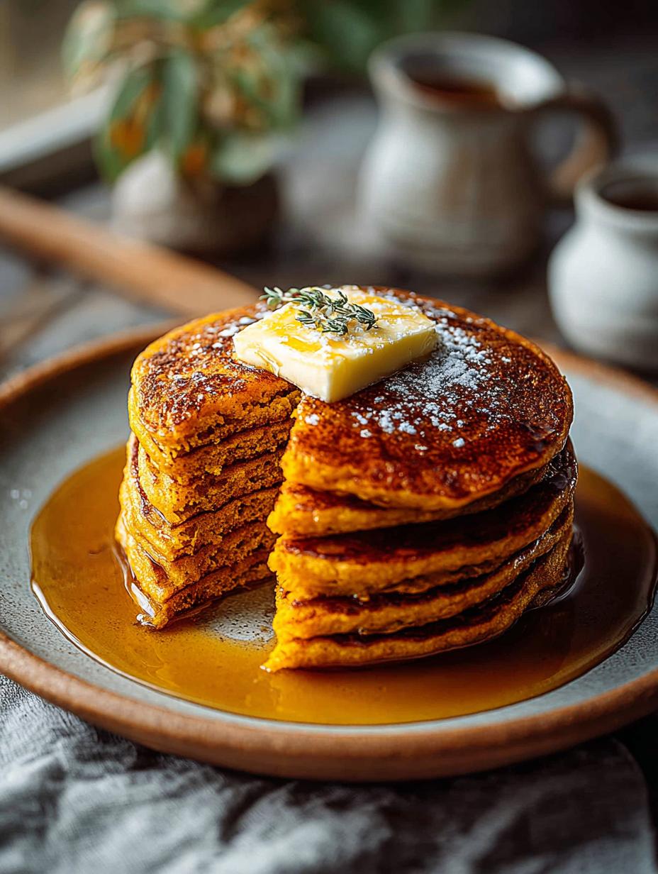 Delicious Pumpkin Pancakes for a Cozy Fall Morning - Pumpkin Pancakes - additional detail