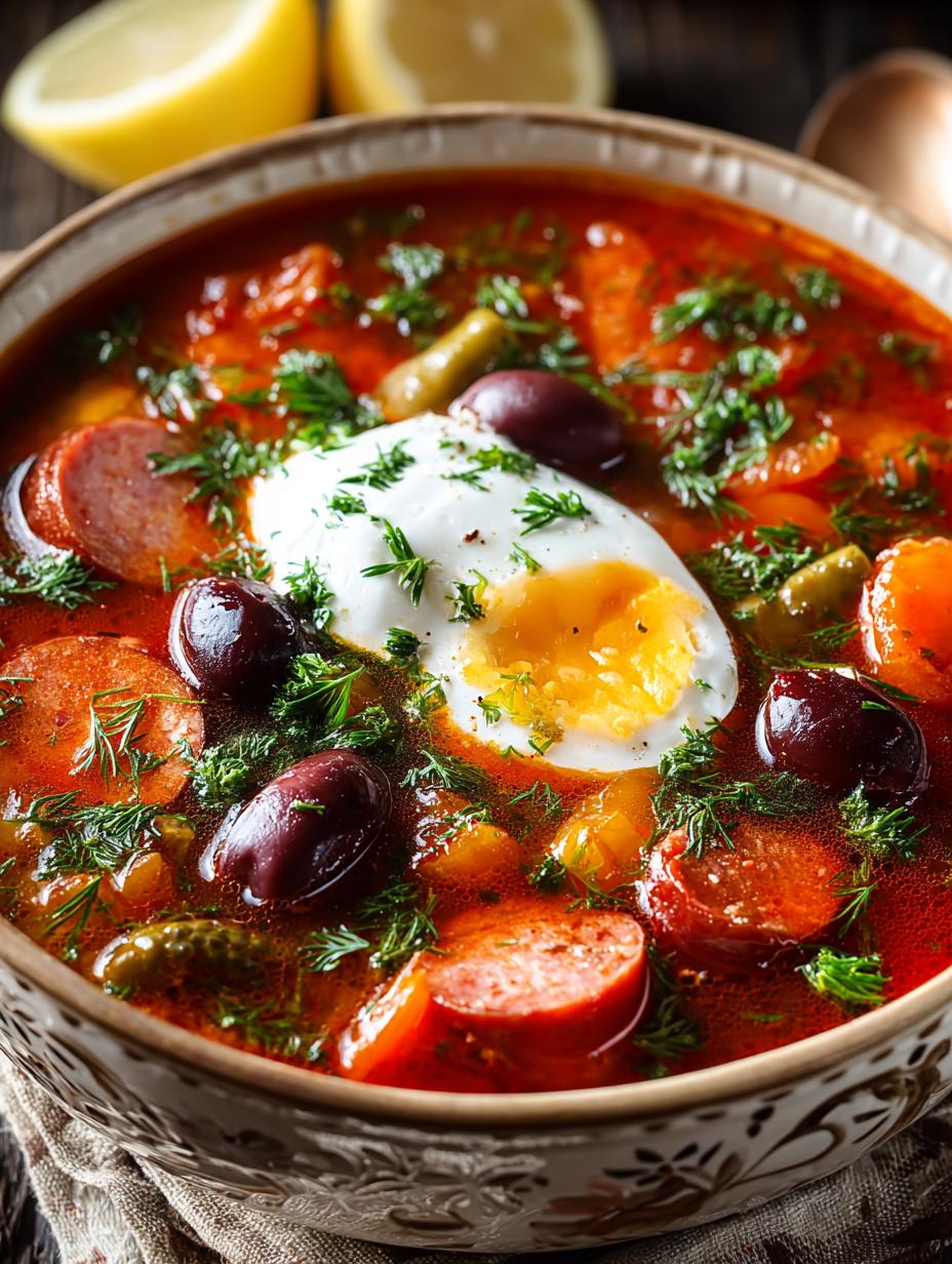 Russian Solyanka Soup Comfort: 5 Hearty Variations to Try - Russian Solyanka Soup Comfort - additional detail