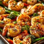 Sheet Pan Garlicky Shrimp
