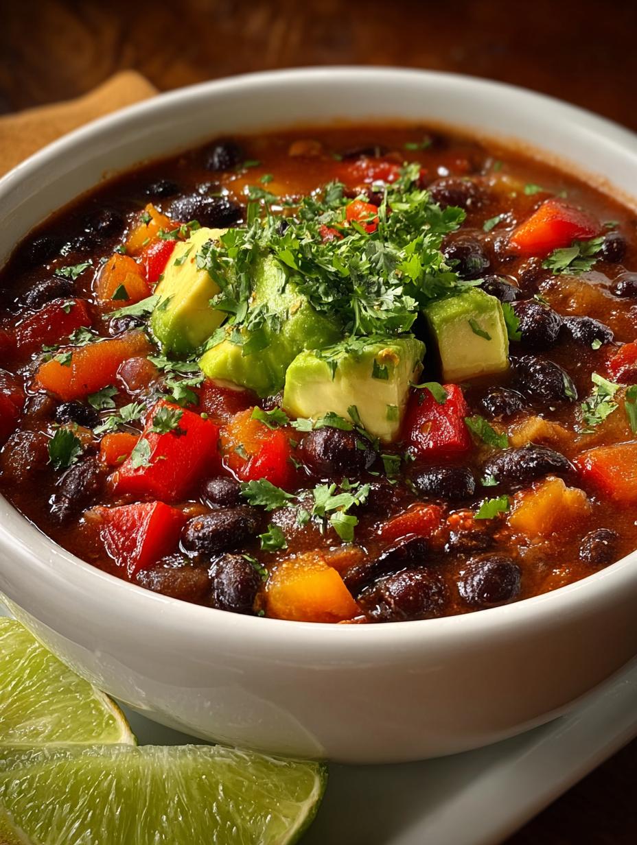 Delicious Slow Cooker Black Bean Soup for Cozy Nights - Slow Cooker Black Bean - additional detail