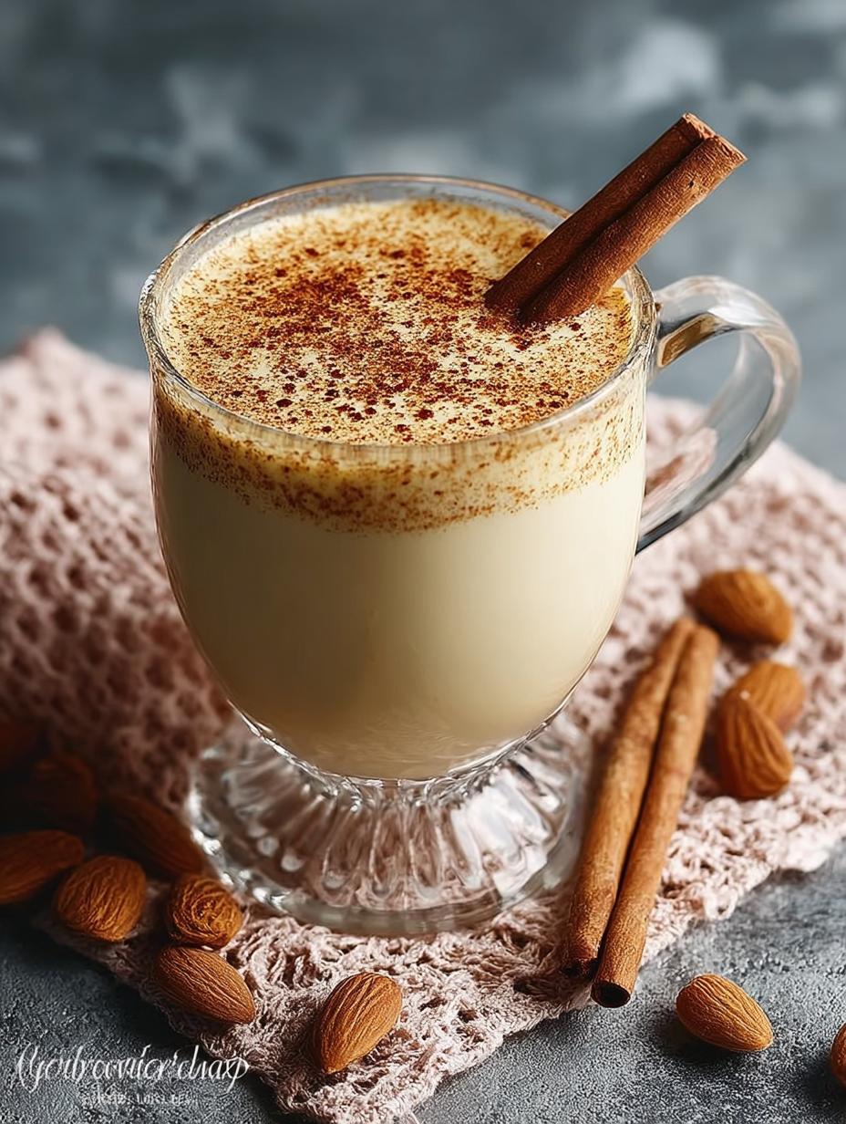 Vegan Almond Eggnog: 5 Creamy Holiday Drink Ideas 4 Vegan Almond Eggnog: 5 Creamy Holiday Drink Ideas - Vegan Almond Eggnog - main visual representation