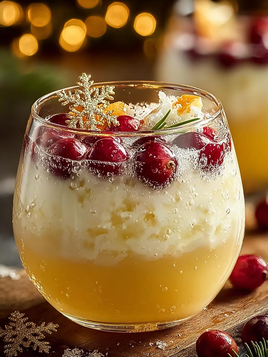 White Christmas Punch: 7 Festive Recipes to Delight You - White Christmas Punch - additional detail