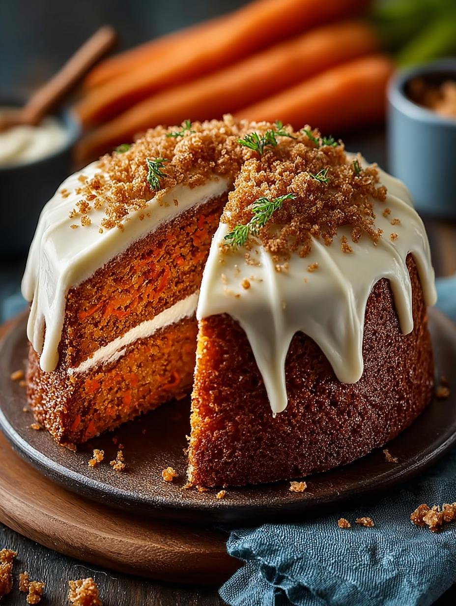 Irresistible Brazilian Carrot Cake with a Chocolate Twist - Brazilian Carrot Cake - main visual representation