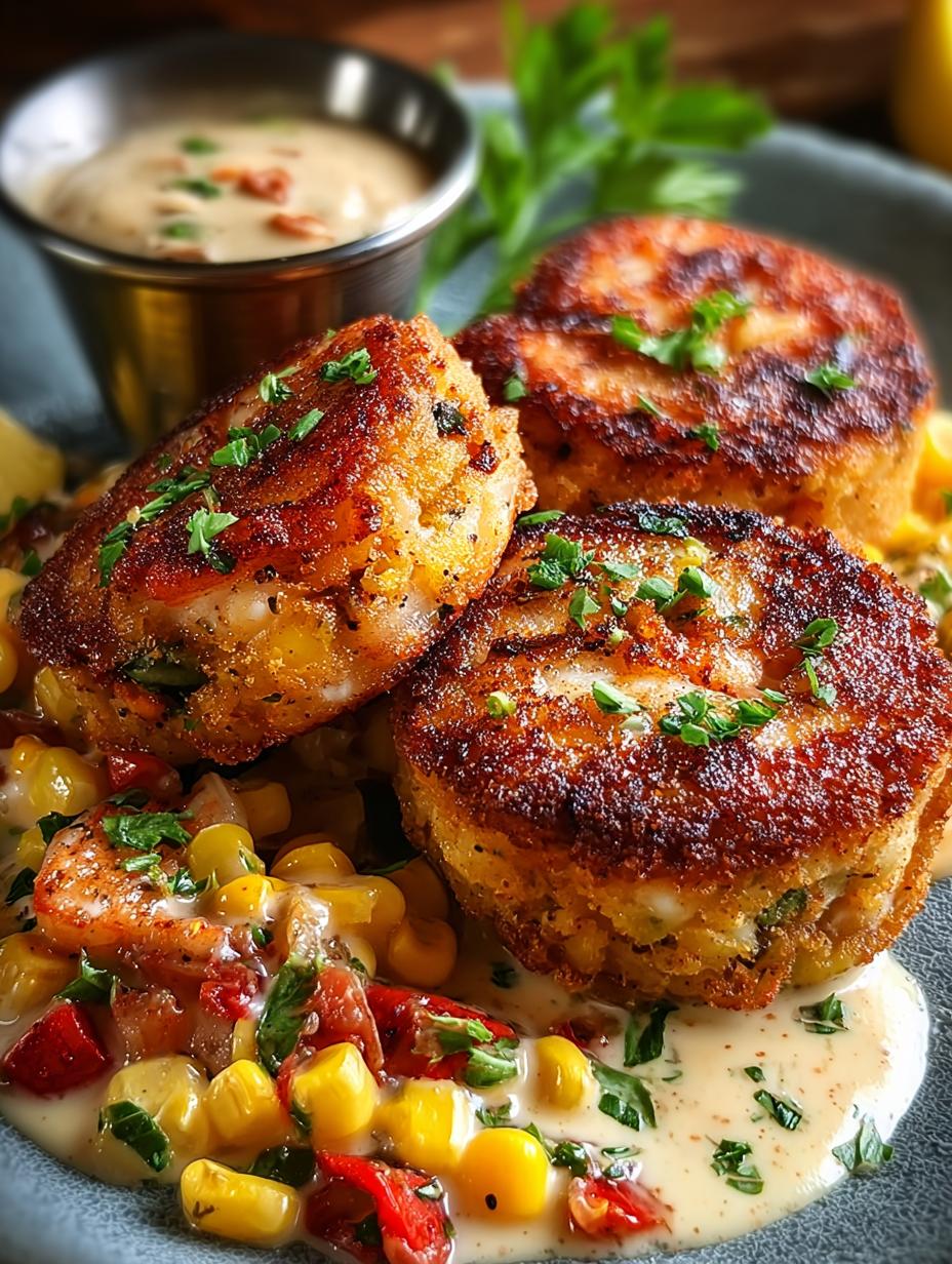 Savory Cajun Shrimp Corn Cakes for Your Next Feast - Cajun Shrimp Corn Cakes - main visual representation