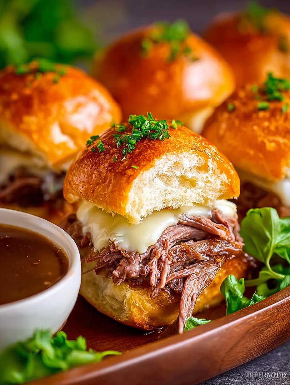 Easy French Dip Sliders: 5 Savory Steps to Perfection - French Dip Sliders - main visual representation