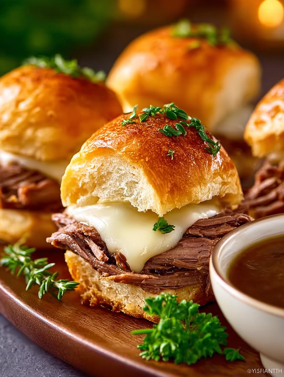 Easy French Dip Sliders: 5 Savory Steps to Perfection - French Dip Sliders - additional detail